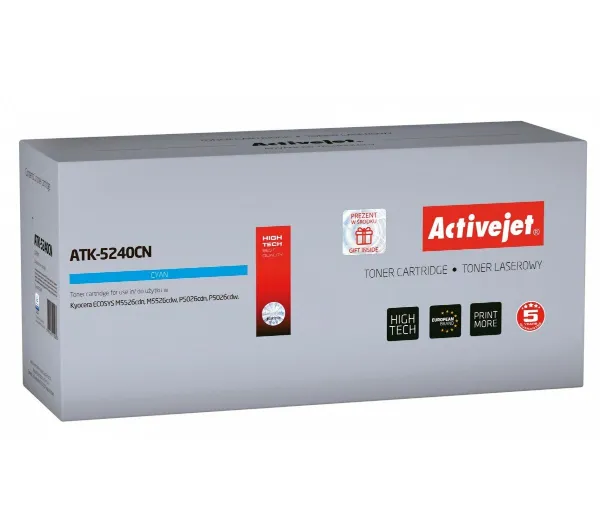ActiveJet ATK-5240CN (zamiennik TK-5240C) Błękitny