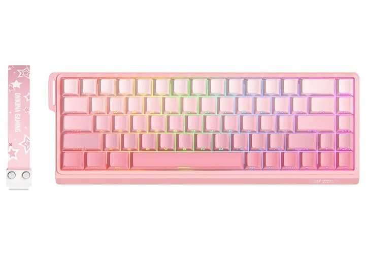 Klawiatura mechaniczna Onikuma G69 Różowy