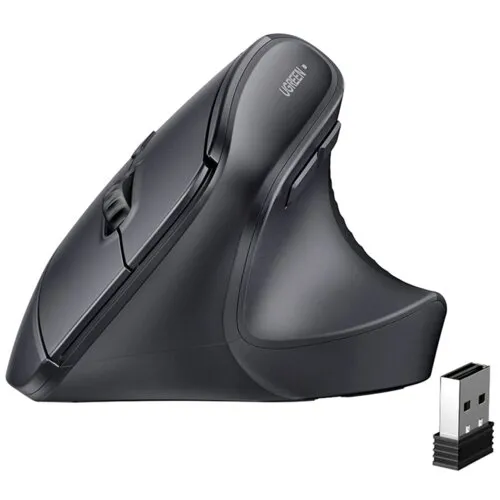 Myszka gamingowa UGREEN M571 2.4 GHz + BT Czarny
