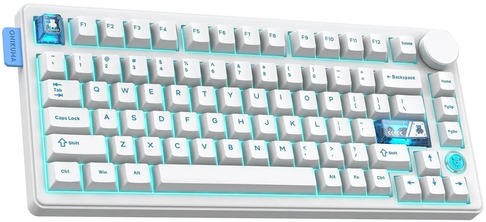 Klawiatura mechaniczna Onikuma MT706 Biały