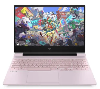 Laptop gamingowy HP Victus 15-fa2030nwx 15,6" 144Hz i5-13420H 16GB RAM 512GB Dysk SSD RTX3050 Win11 Różowy