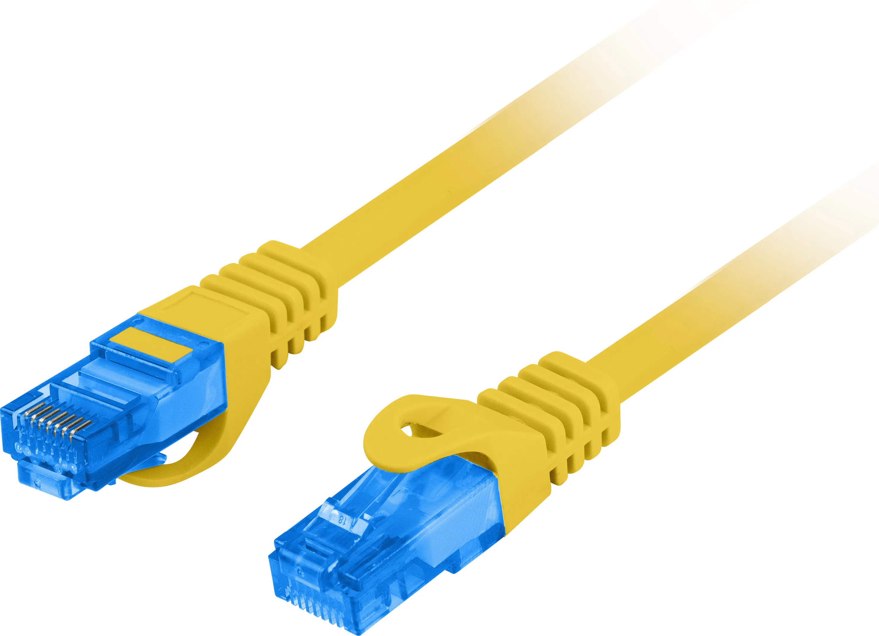 Kabel sieciowy Lanberg KAT.6A S/FTP CCA 15m Żółty