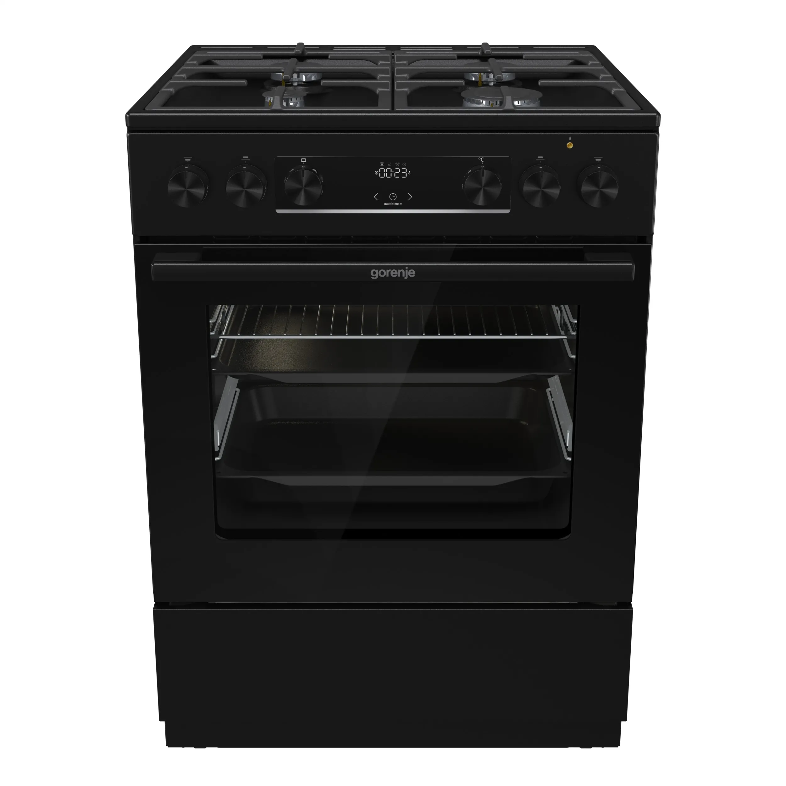 Kuchnia gazowo-elektryczna Gorenje GK6C5BF Termoobieg Pizza