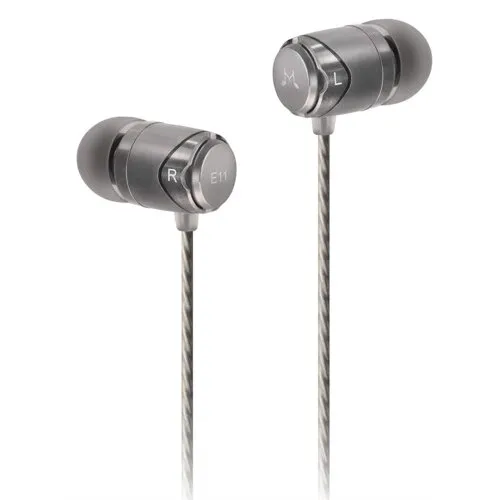 Słuchawki przewodowe SoundMAGIC E11 Dokanałowe Srebrny