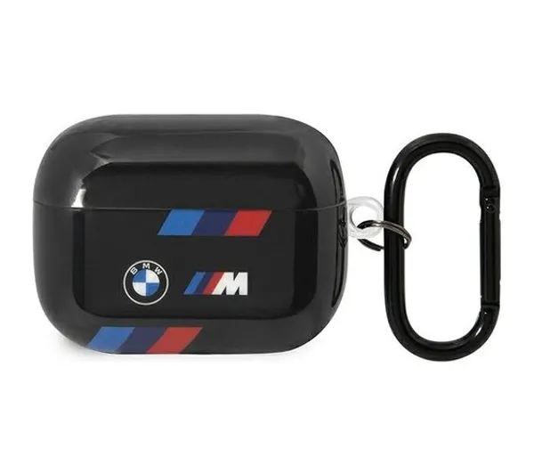 BMW Tricolor Stripes do Apple AirPods Pro 2 Czarny