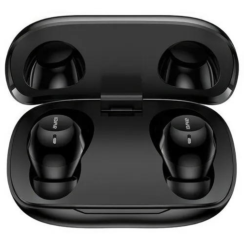 Słuchawki bezprzewodowe Awei T20 Dokanałowe Bluetooth 5.0 Czarny