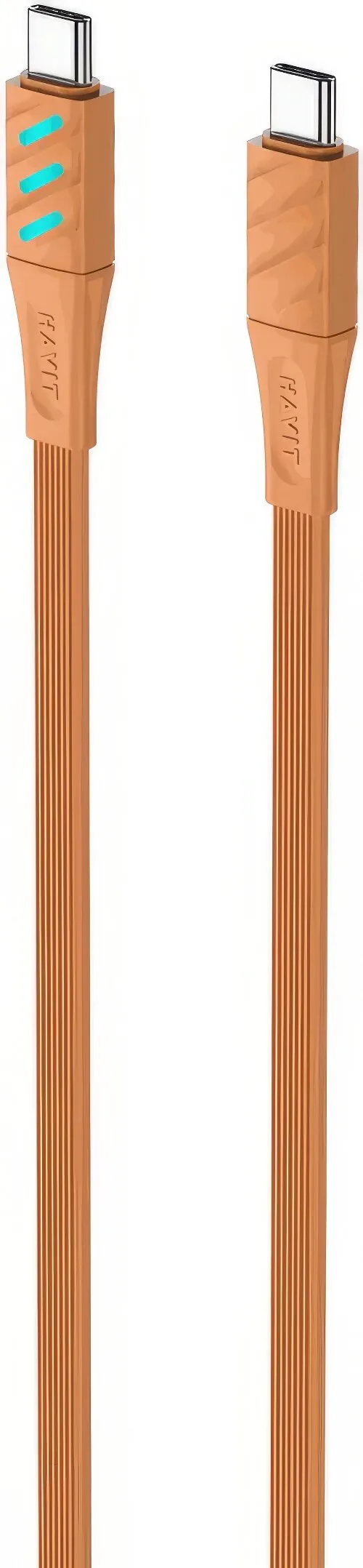 Kabel Havit CB6254 USB-C do USB-C 60W 1m Pomarańczowy