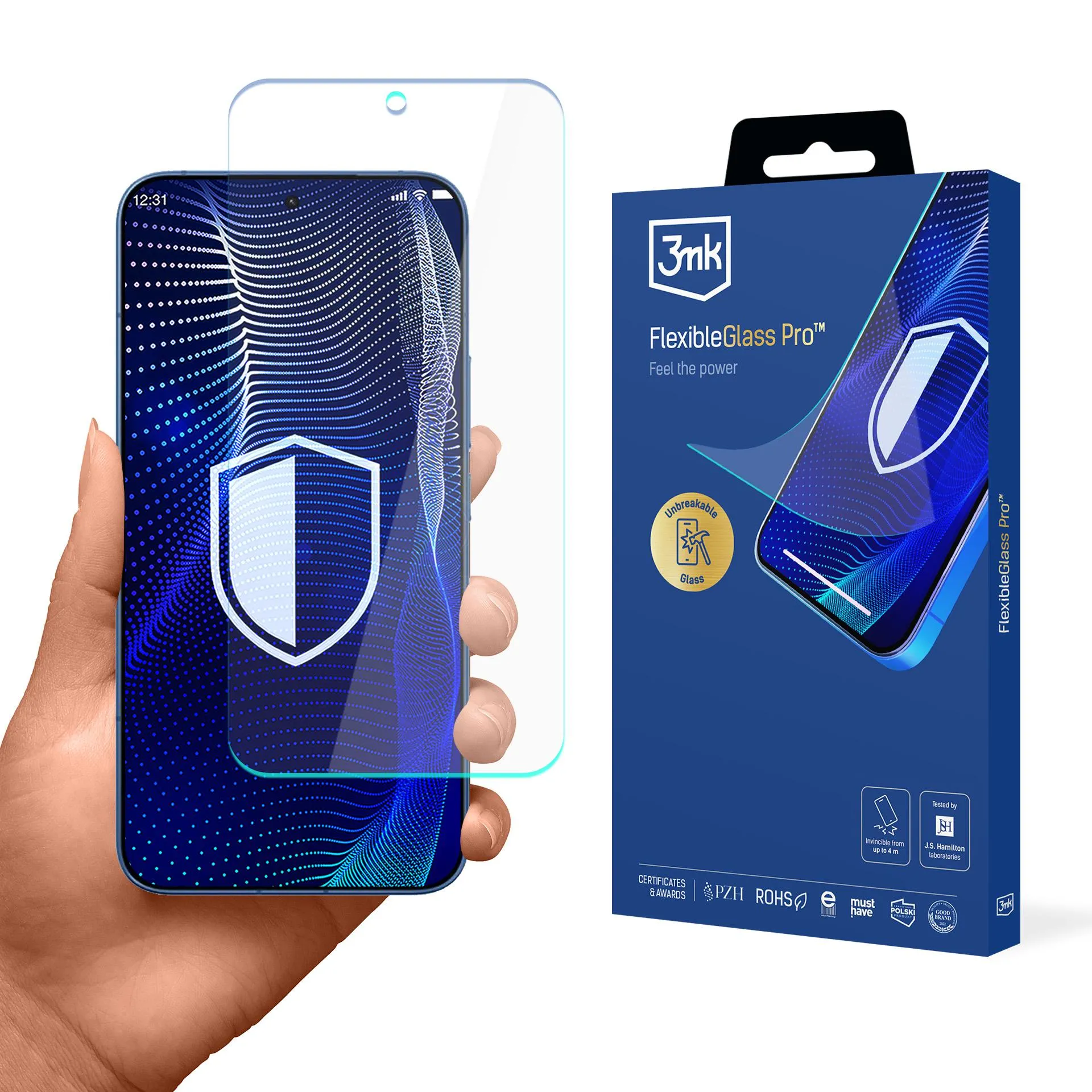 Szkło hybrydowe 3mk FlexibleGlass Pro do Xiaomi 17T Pro