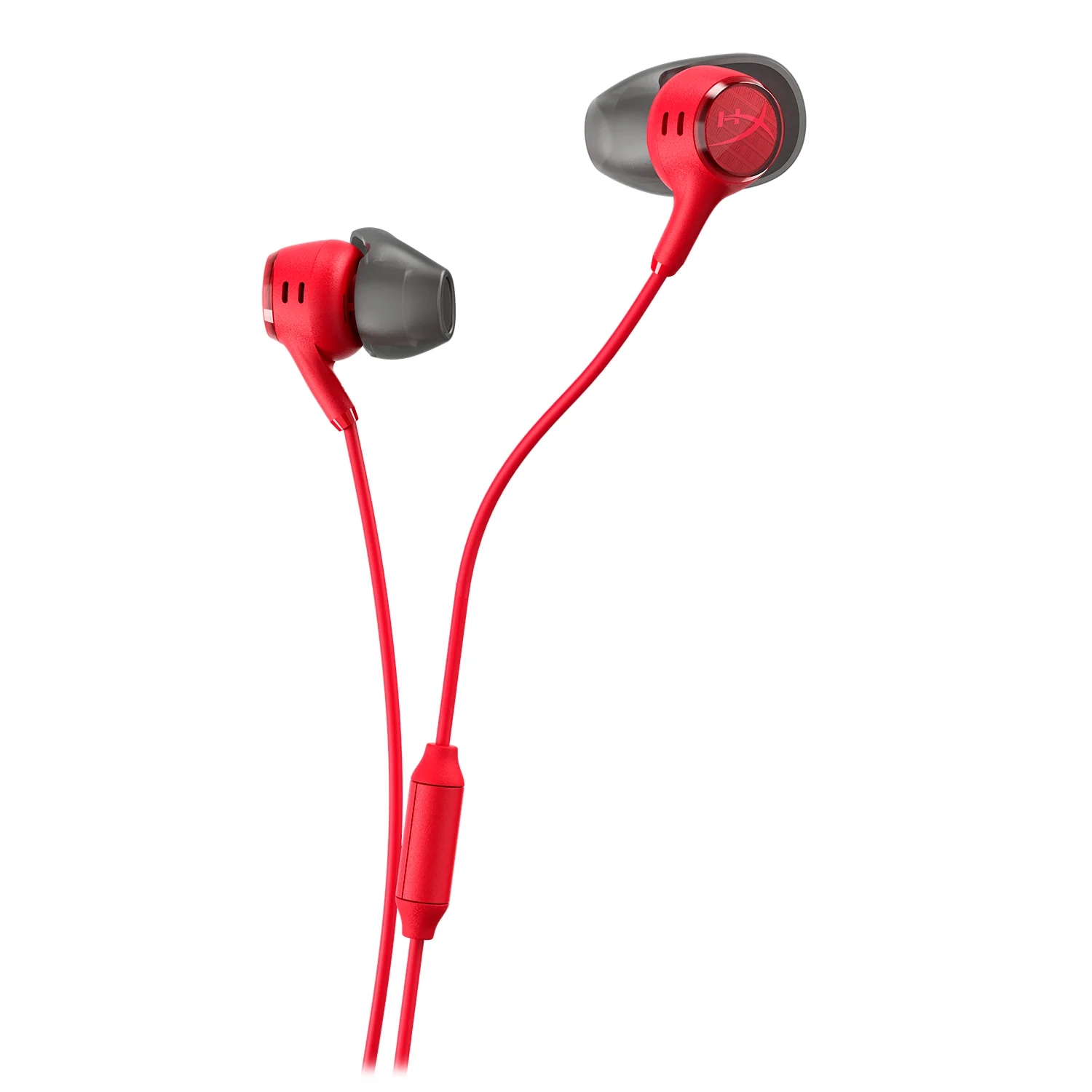 Słuchawki przewodowe z mikrofonem HyperX Cloud Earbuds III Douszne Czerwony