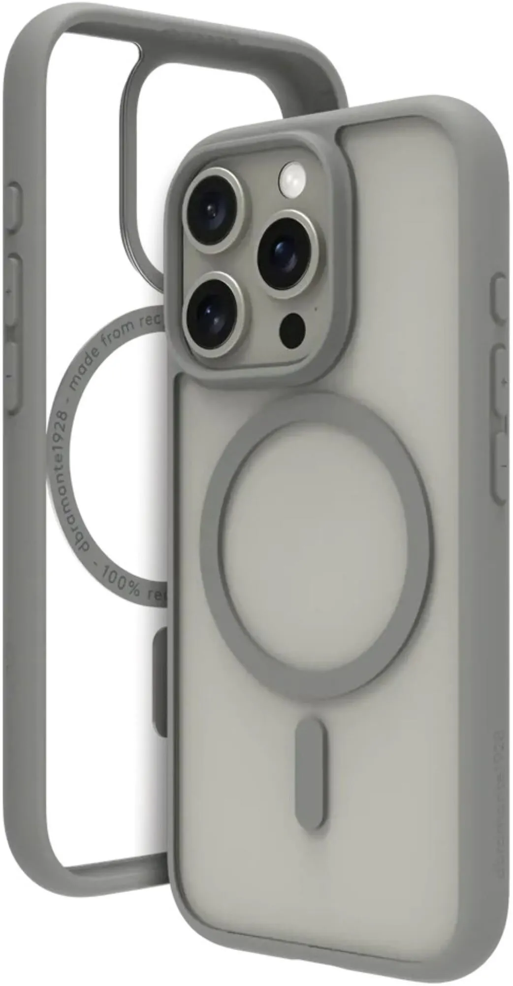 Etui dbramante1928 Grenen MagSafe do iPhone 16 Pro Max Tytanowy