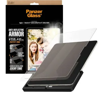 Szkło hartowane PanzerGlass Anti-Reflective Armor FastFit do iPad Air 13" M4/M3/M2 / Pro 13" 2024