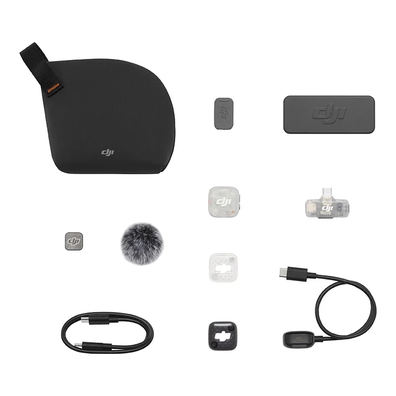 Mikrofon DJI Mic Mini 2S (1 TX + 1 Mobile RX + etui ładujące)