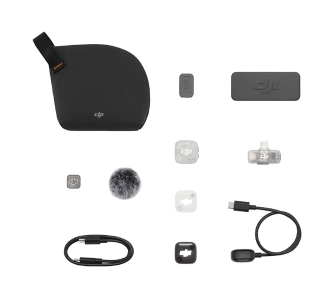 Mikrofon DJI Mic Mini 2S (1 TX + 1 Mobile RX + etui ładujące)
