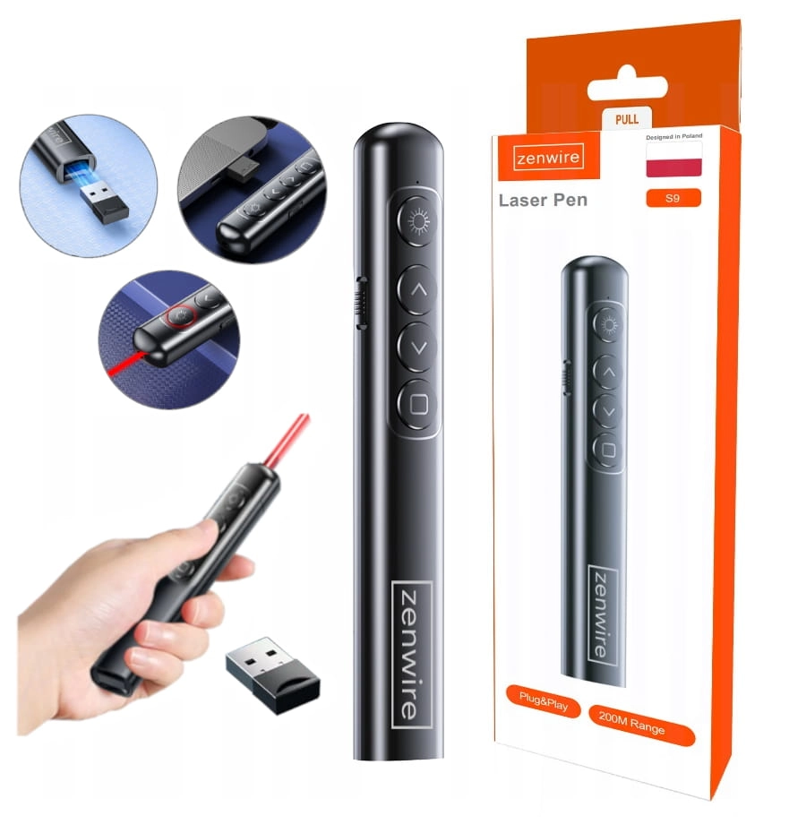 Wskaźnik laserowy Zenwire S9