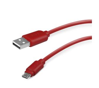 Kabel SBS TECABLEMICROR Micro USB 1m Czerwony