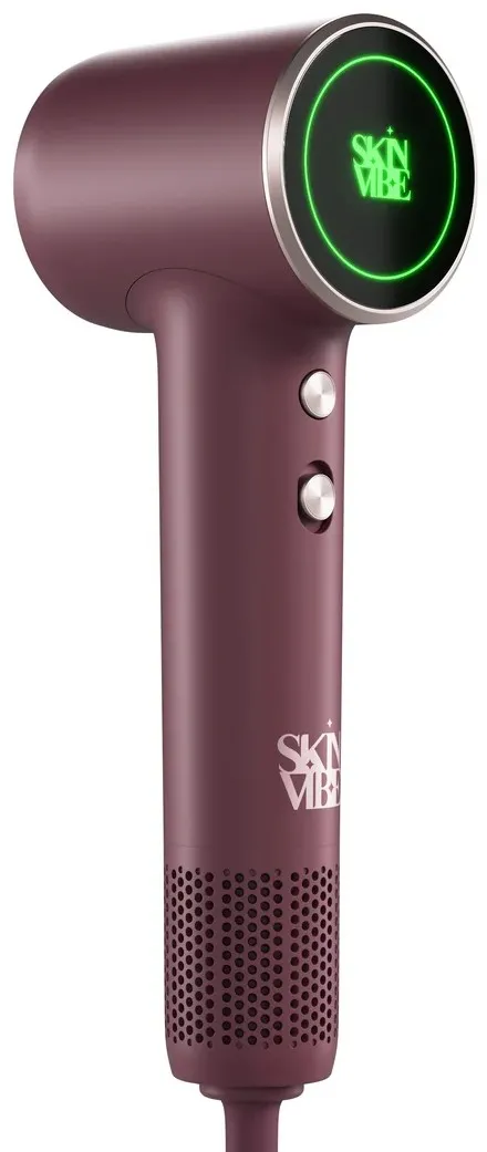 Suszarka do włosów SkinVibe Nova PlasmaGo Zimny nawiew 1100W 2 prędkości 4 temperatury Eggplant
