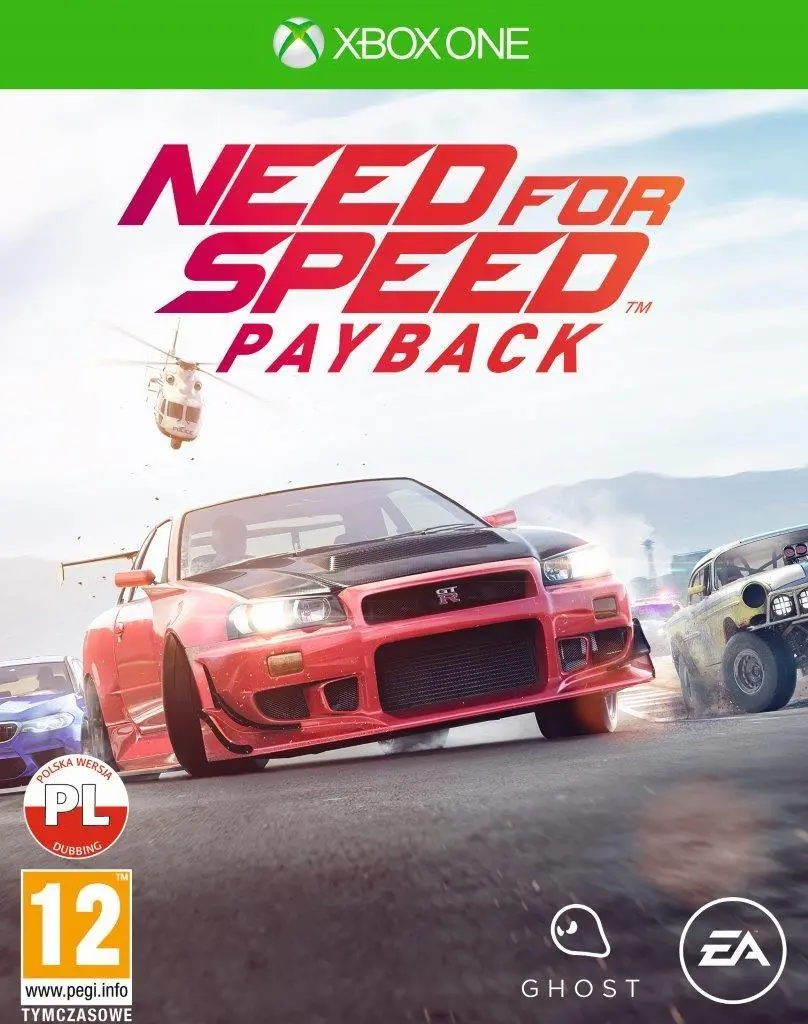 Need for Speed Payback Gra na Xbox One (Kompatybilna z Xbox Series X)
