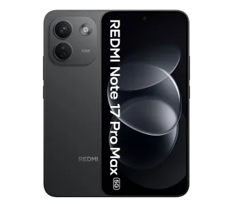 Smartfon Xiaomi REDMI Note 17 Pro Max 5G 8/512GB Funkcje AI 6,83" 120Hz 50Mpix Czarny