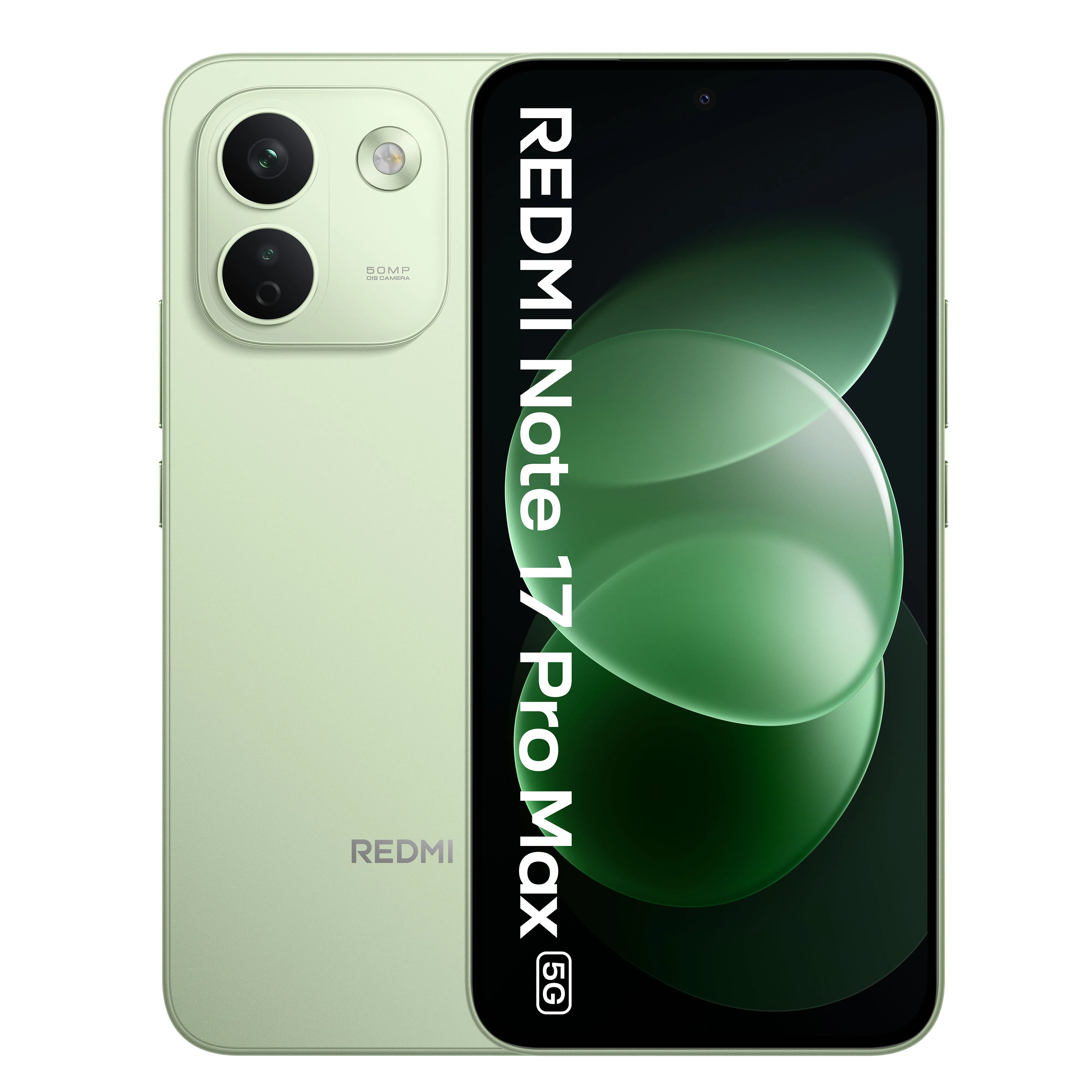 Smartfon Xiaomi REDMI Note 17 Pro Max 5G 8/256GB Funkcje AI 6,83" 120Hz 50Mpix Zielony