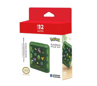 Etui Hori Game Card Case Pokemon Pixel Green na 24 gry do Nintendo Switch 2