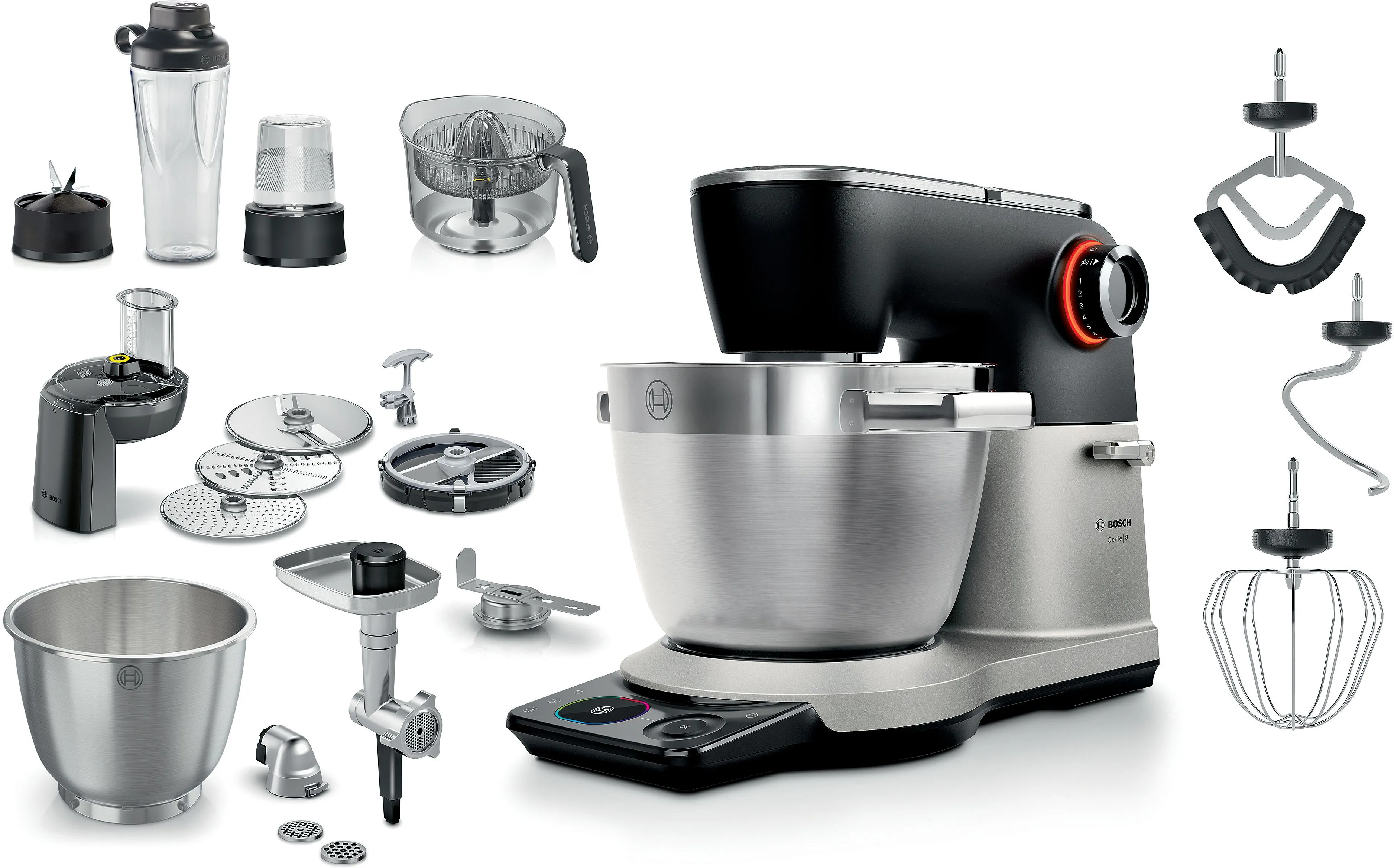 Robot planetarny Bosch Serie 8 MUMS8ZS65 1800W z wagą i blenderem