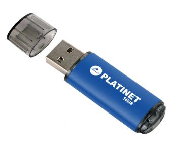 PenDrive Platinet X-Depo 16GB USB 2.0  Niebieski