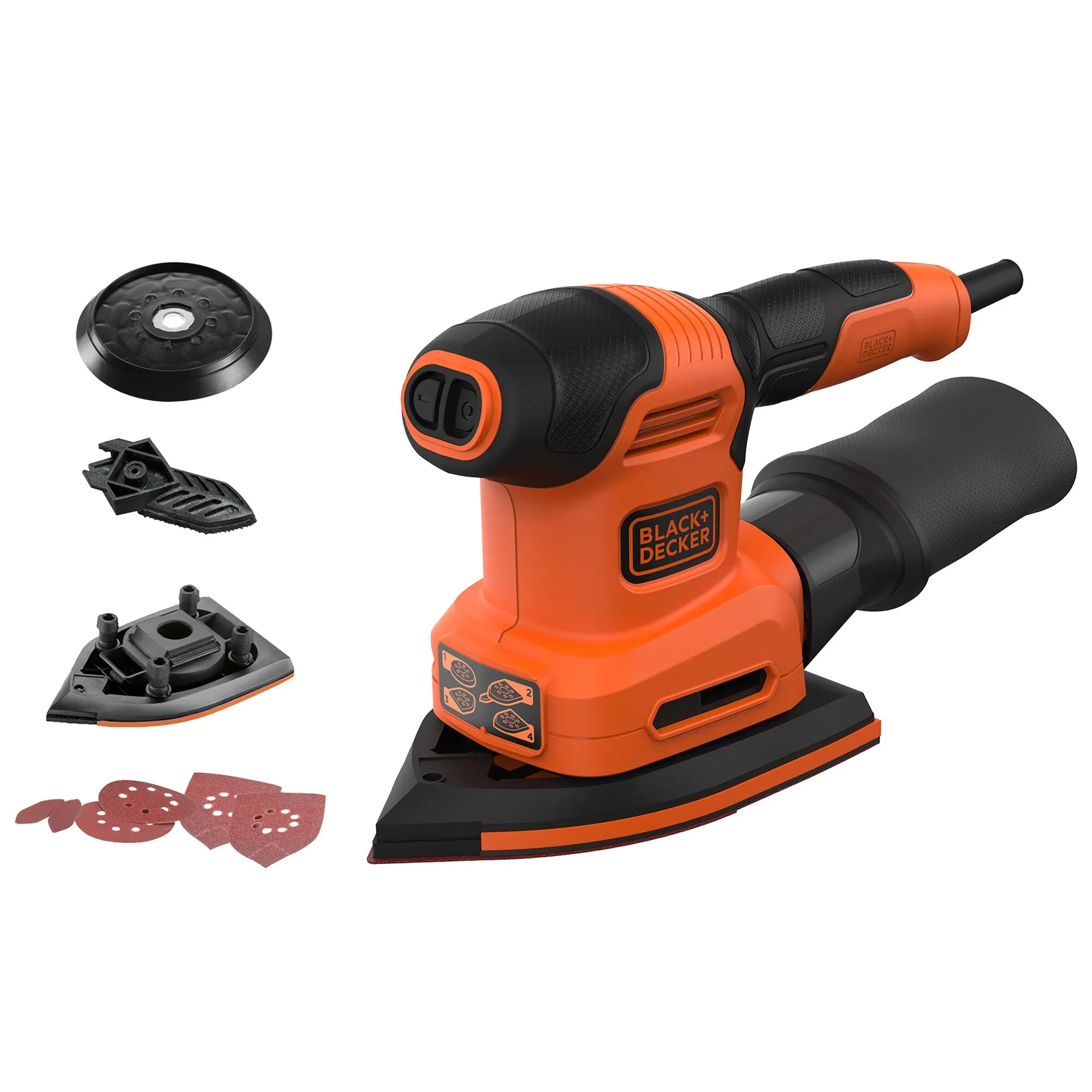 Szlifierka wielofunkcyjna Black&Decker BEW200-QS