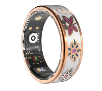 Smartring Forever Botanical SR-101 11 Różowe Złoto