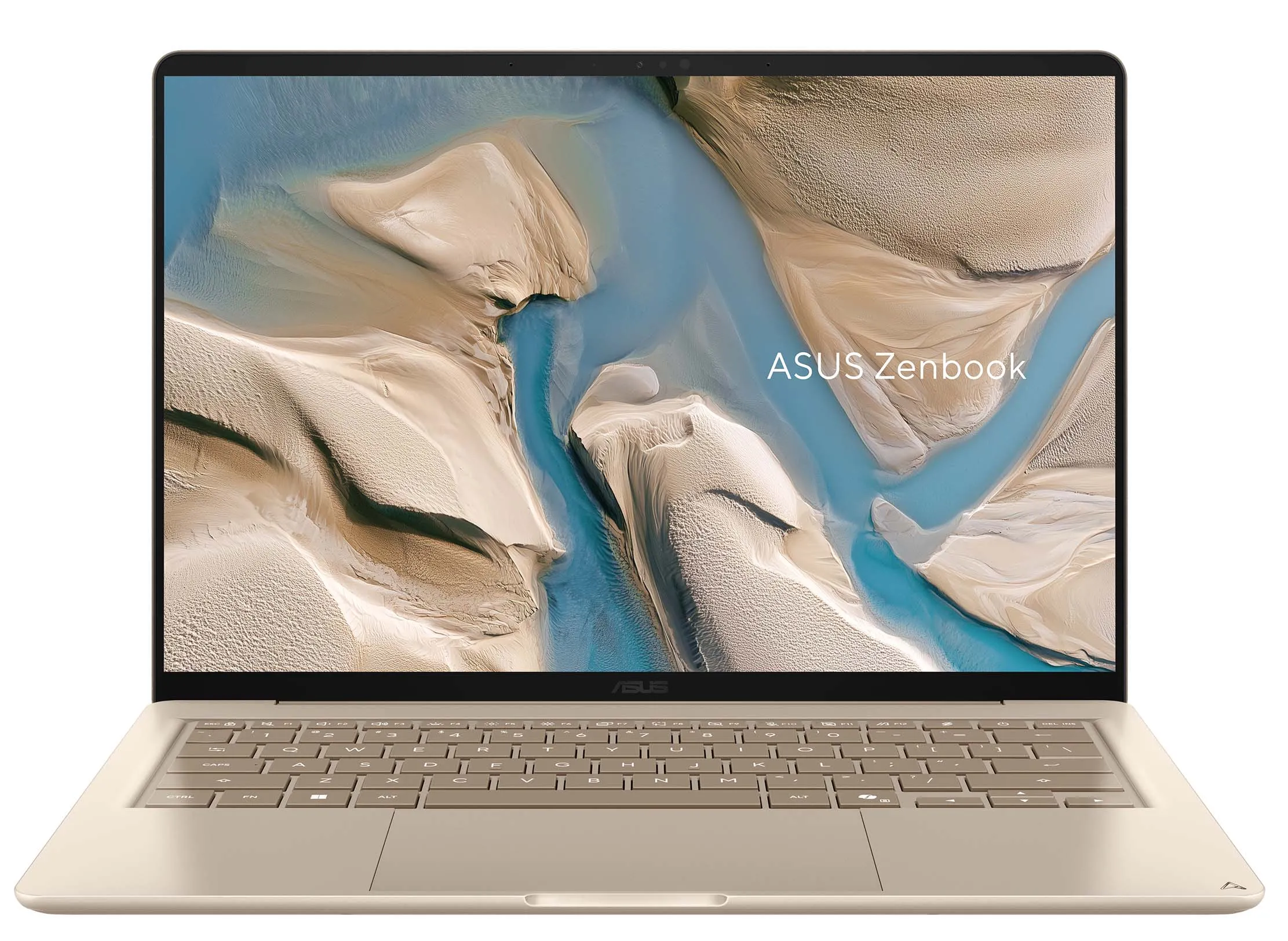 Laptop ASUS Zenbook 14 UX3480AA-U1340W OLED 14'' Core Ultra 5 325 16GB RAM 512GB Dysk SSD Win11 Beżowy Funkcje AI