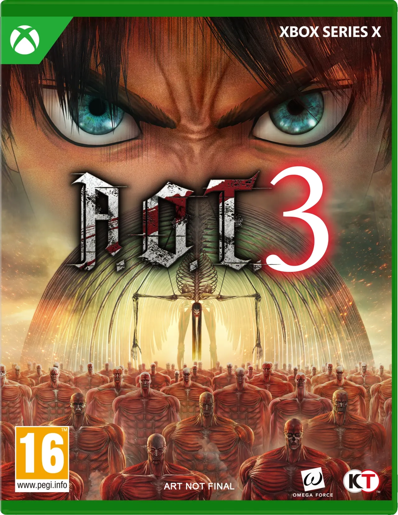 Attack on Titan 3 Gra na Xbox Series X