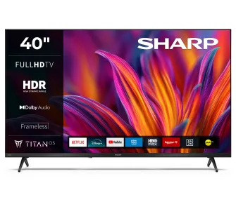 Telewizor Sharp 40JF2755E 40" Full HD Smart TV TitanOS DVB-T2