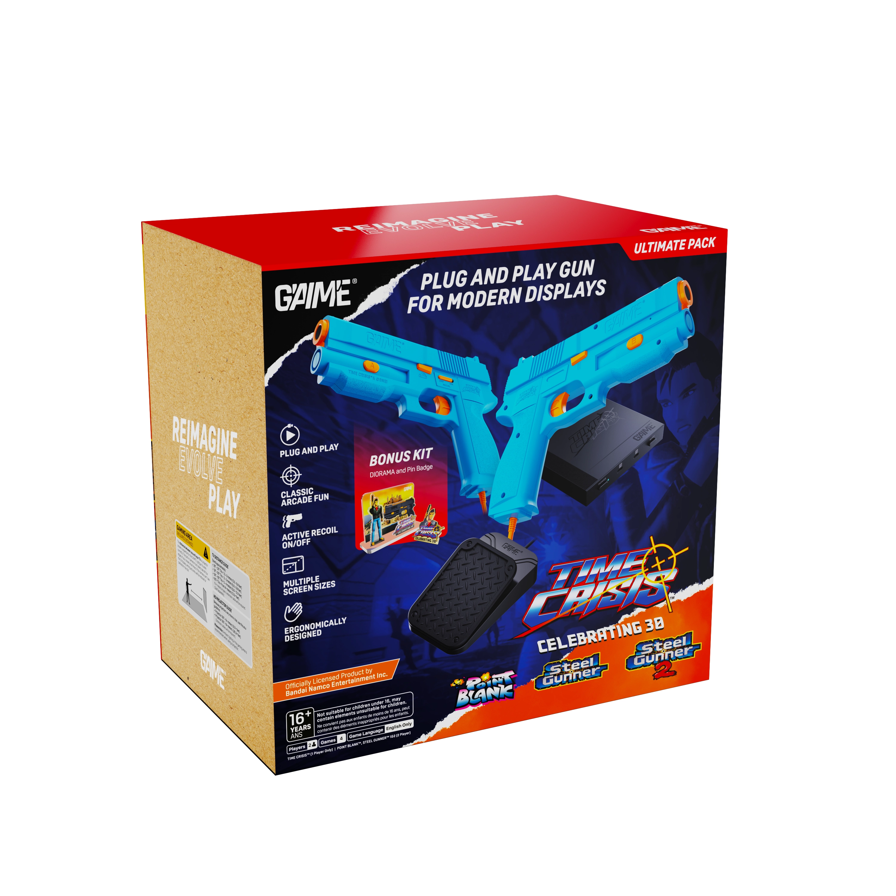 Konsola GAIME Time Crisis Ultimate Pack
