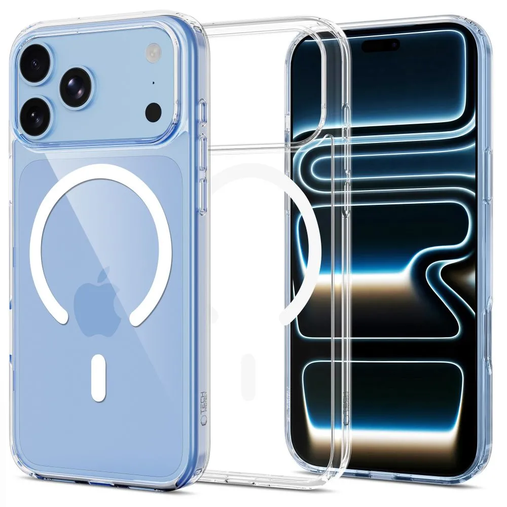 Etui Tech-Protect Flexair Hybrid Magsafe do iPhone 18 Pro Max / 17 Pro Max Przezroczyste