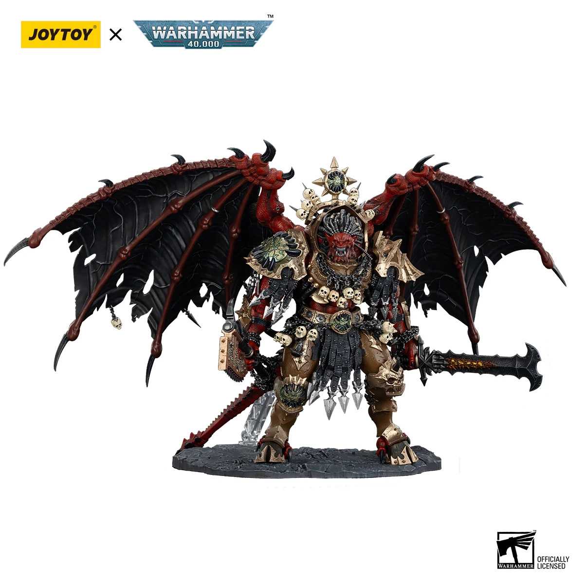 Figurka Joy Toy Warhammer 40k World Eaters Angron Daemon Primarch of Khorne