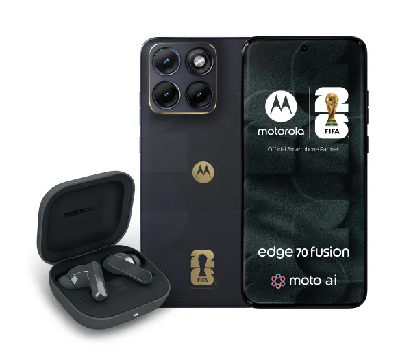 Motorola edge 70 fusion 8/256GB 6,78" 144Hz 50Mpix FIFA World Cup 26™ Collection + Słuchawki Moto Buds Bass