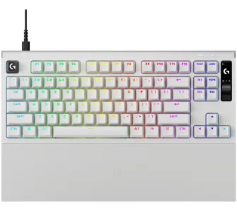 Klawiatura magnetyczna Logitech G Pro X2 TKL Rapid Biały