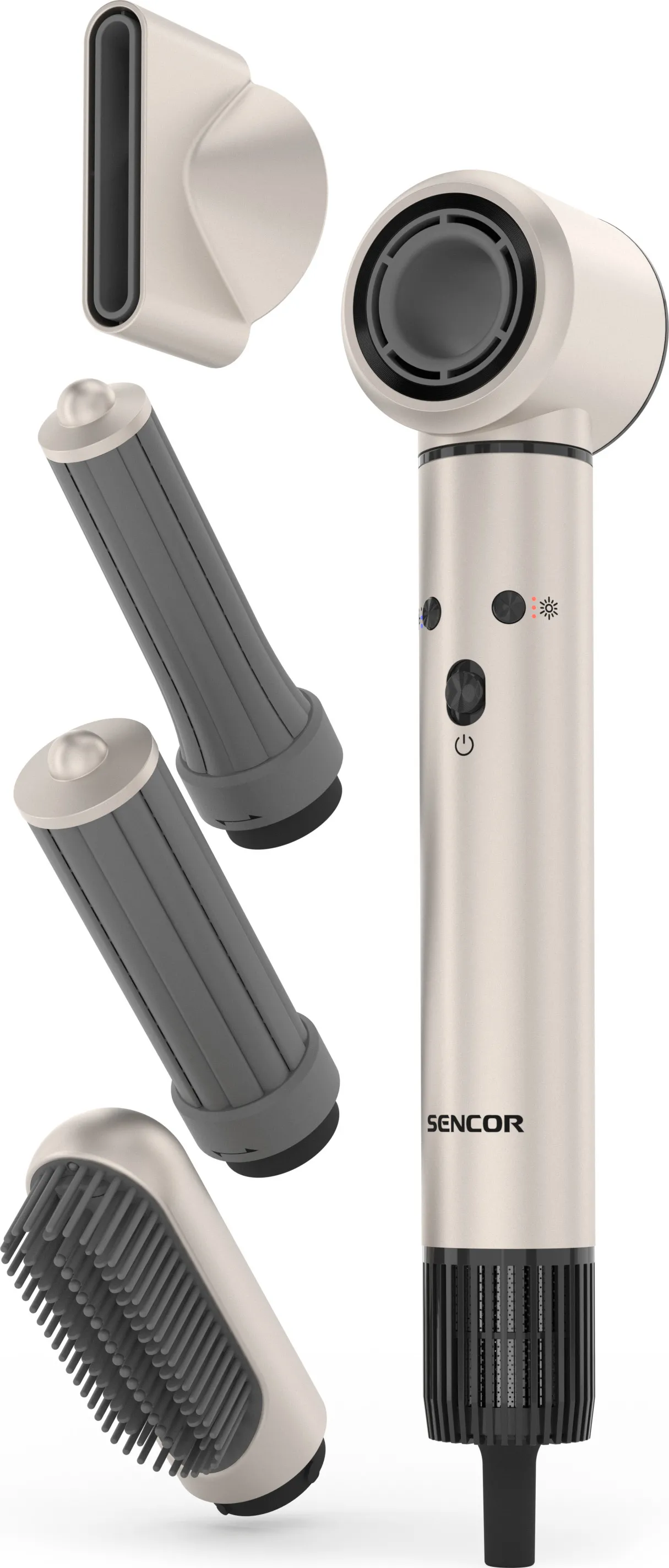 Suszarko-lokówka Sencor SHS E911GD 1300W Jonizacja Zimny nawiew 4 poziomy temperatury
