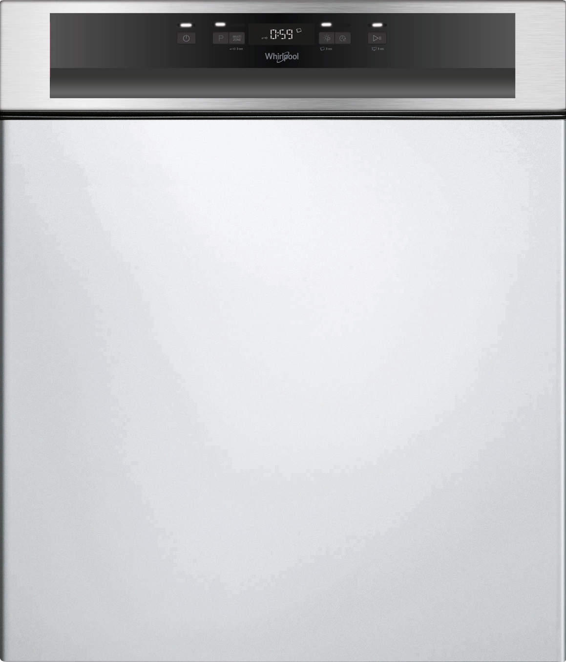 Zmywarka Whirlpool WBC3C34PFX 59,8cm Automatyczne otwieranie drzwi Szuflada na sztućce