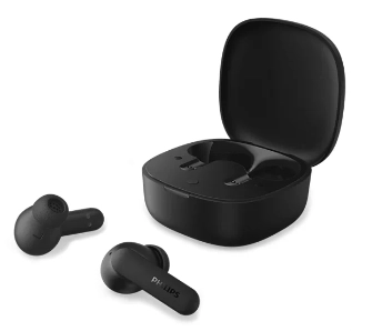 Słuchawki bezprzewodowe Philips TAT2100BK/00 Dokanałowe Bluetooth 6.0 Czarny