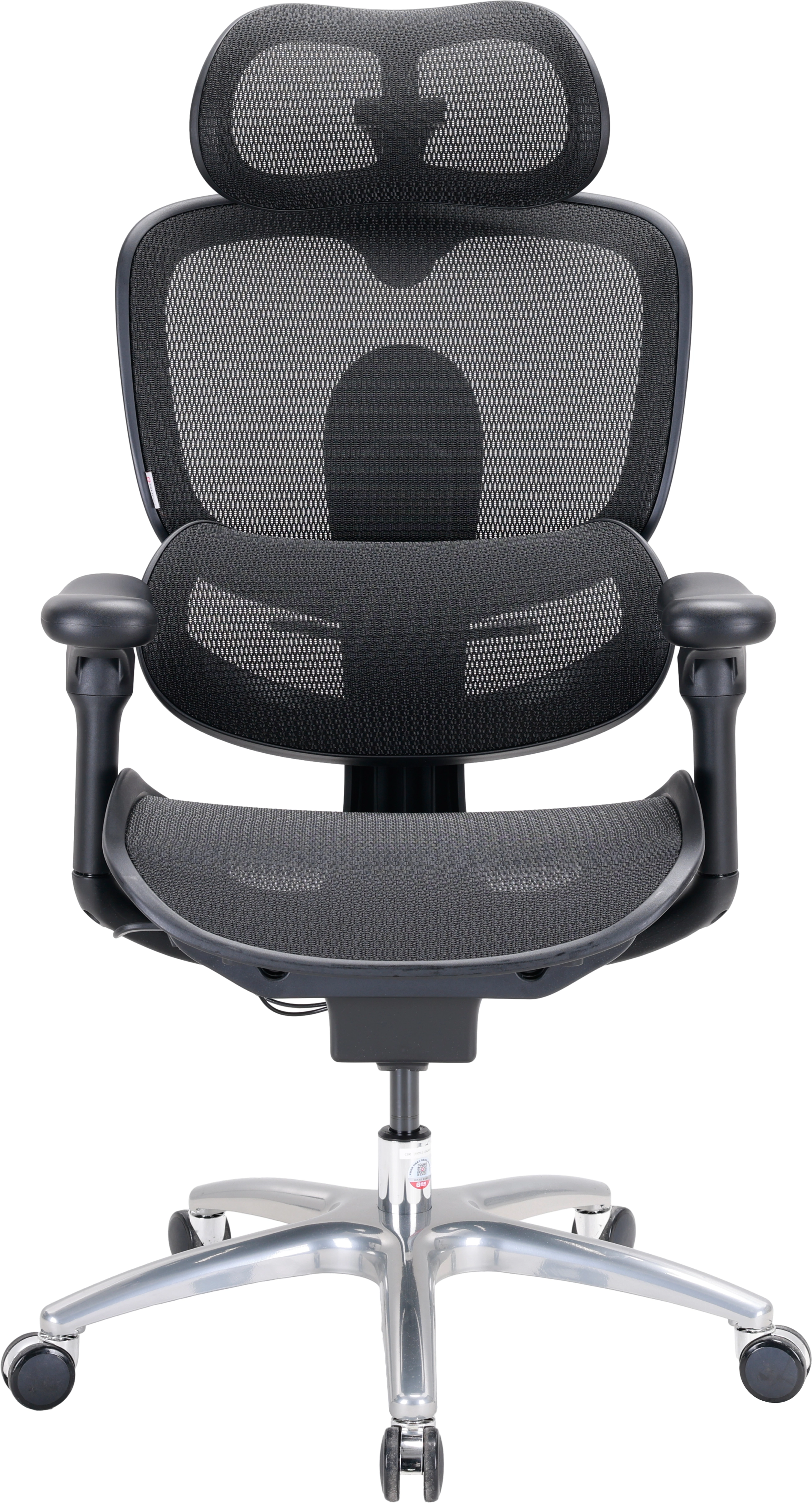 Fotel Sihoo C300 LITE V2 Black Biurowy Do 150kg Tkanina Czarny