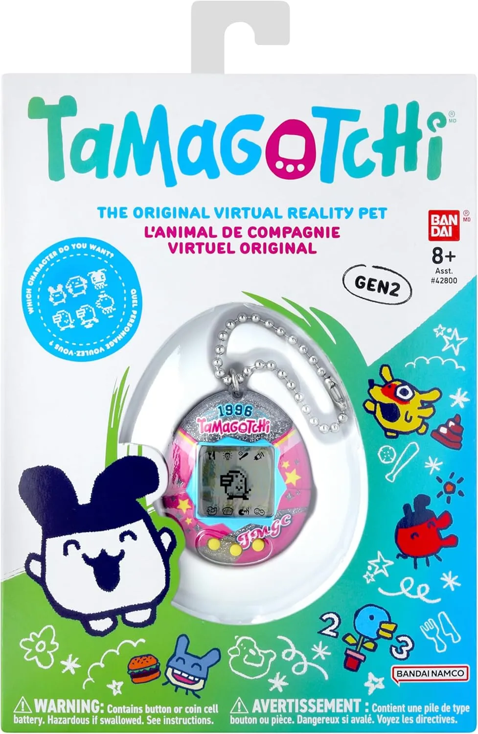 Konsola Bandai Tamagotchi Original - Sweter College