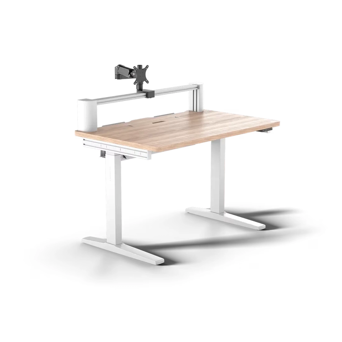 Biurko Corsair Platform:4 Elevate (z regulacją) 120cm Regulacja wysokości Drewno bejcowane na kolor jasnej sosny