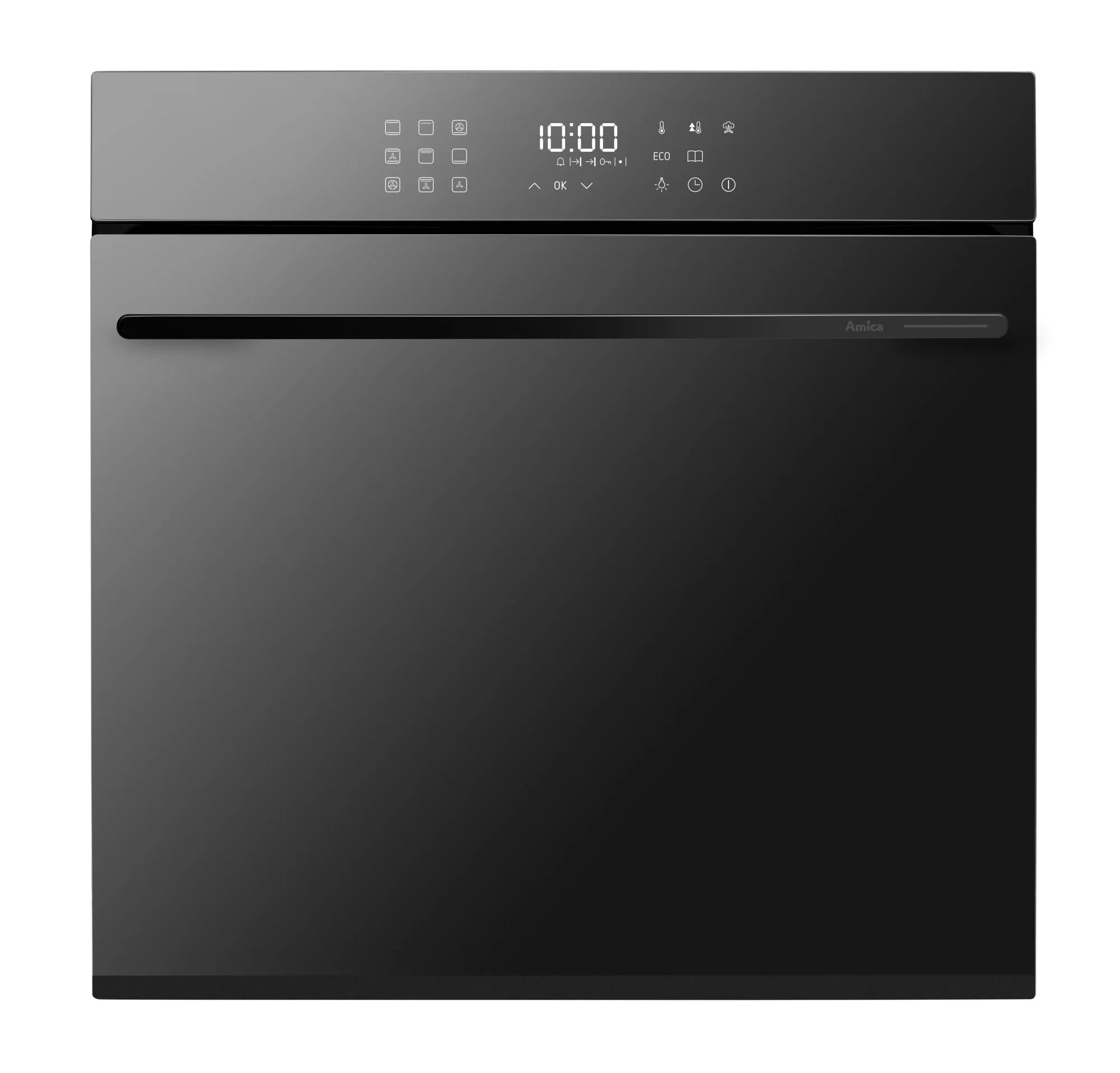 Piekarnik elektryczny parowy Amica UniQ seria 8 AOV937P1V3BmA+ Termoobieg Pizza Czarny