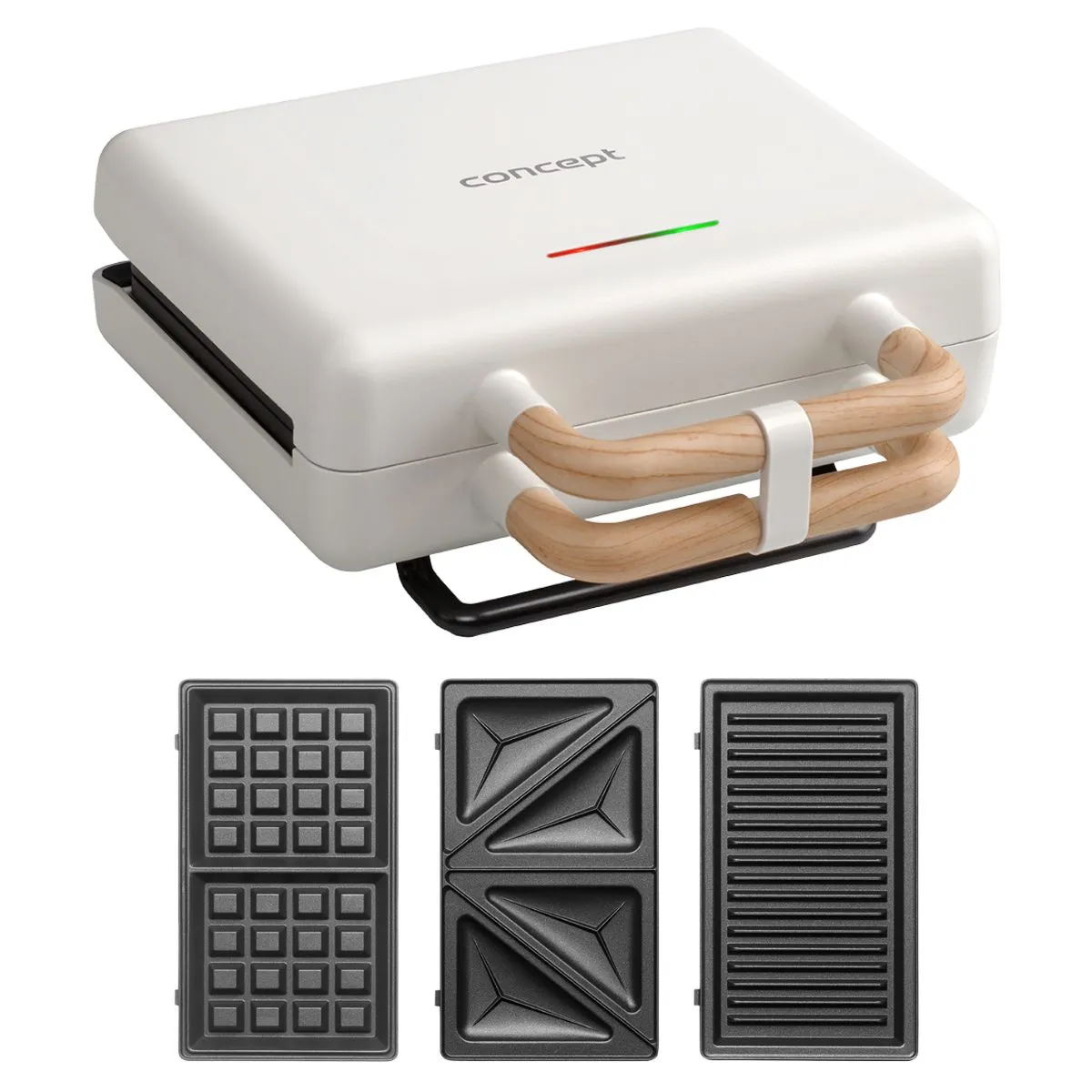 Opiekacz Concept SV3090 Trójkąty Gofry Panini 800W
