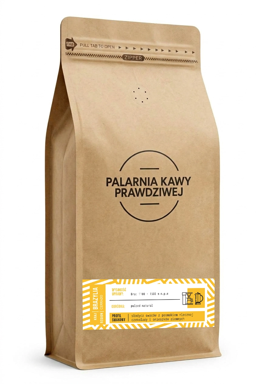 Kawa ziarnista Palarnia Kawy Prawdziwej Brazylia Cerrado 1kg