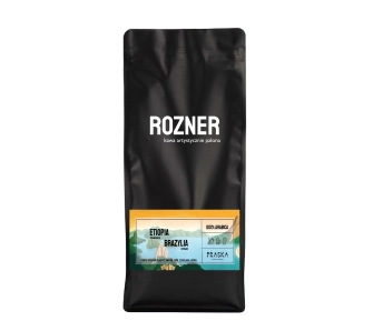 Kawa ziarnista Rozner Brazylia Etiopia 1kg