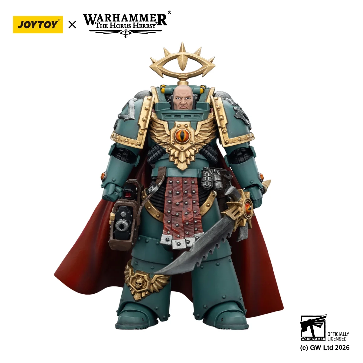 Figurka Joy Toy Warhammer The Horus Heresy Sons of Horus Tybalt Marr Captain of the 18th Company