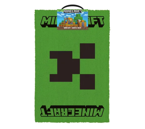 Pyramid Doormat Minecraft Creeper Face