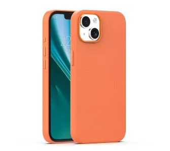 Etui Etteri Elegant Mag do iPhone 14 Pomarańczowy