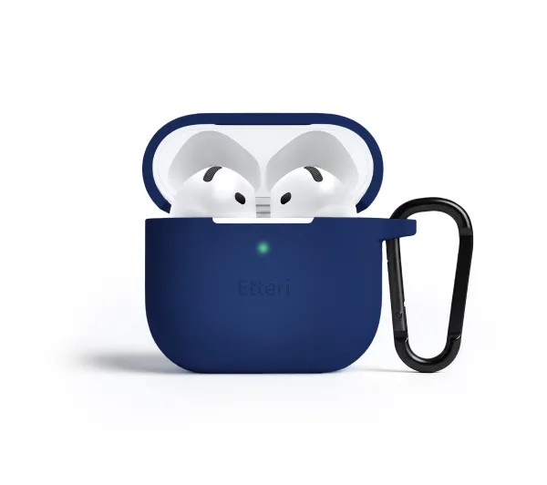 Etteri silikonowe do AirPods 4, AirPods 5 Ciemnoniebieski
